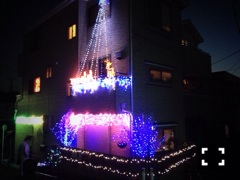クリスマスイルミネ－ション