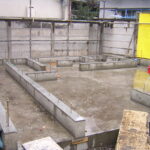 基礎が完成しました。