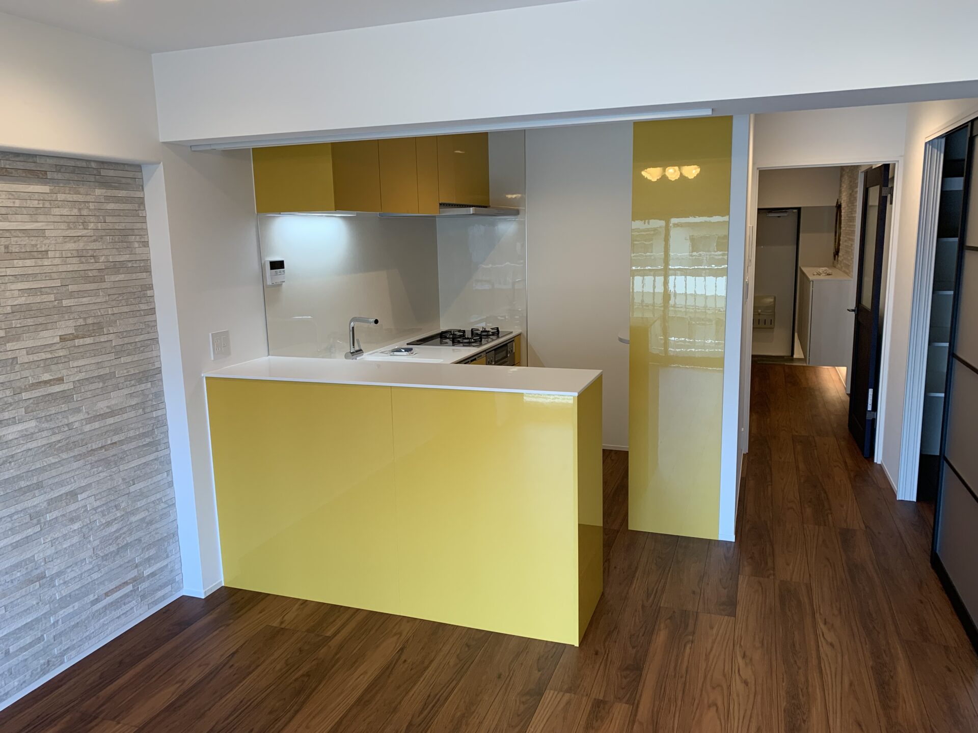 マンションのキッチン